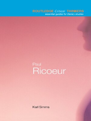 cover image of Paul Ricoeur